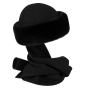 Nikri Toque with Faux Fur Scarf - Traclet