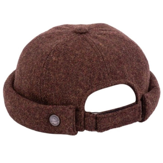 Bonnet Docker Cooper Laine Marron - Traclet