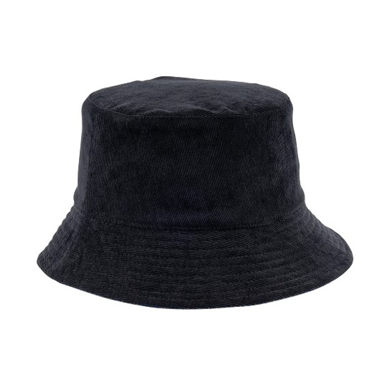 Navy Wool Reversible Bucket Hat - Traclet