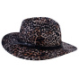 Chapeau Fedora Anna Léopard Laine - Traclet