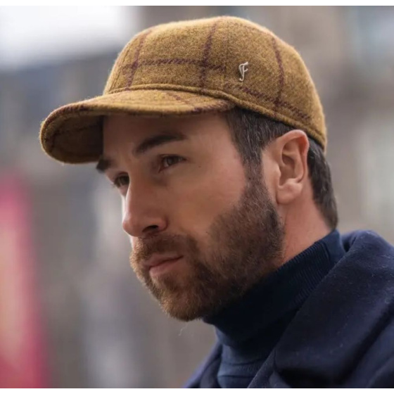 Casquette Baseball Vosges Harris Tweed - Flechet