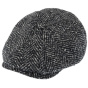 Grey Herringbone Catanzaro Cap - Traclet
