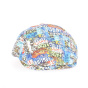 CARLO Rounded Cap Multicolor Cotton - Traclet