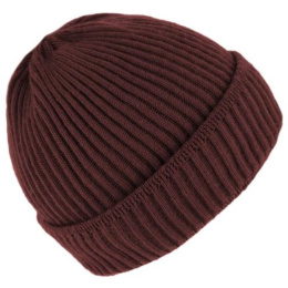 Bonnet Dunkerque Tricot Laine Bordeaux - Traclet