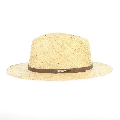 Chapeau de Paille Naturelle - Fabrication Française - Traclet