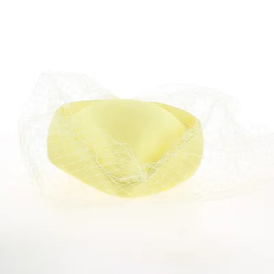 Yellow Veil Tambourine - Traclet - Reference: 22547 | Chapellerie Traclet