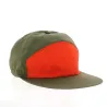 Hunter's cap green/red 100% cotton - Reference: 22548 | Chapellerie Traclet
