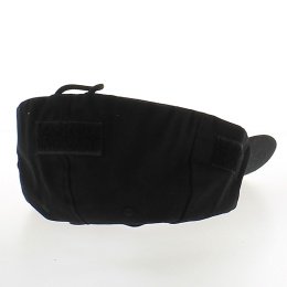 Casquette Baseball MFH Professional scratch Noir 100% coton (pour mettre des patchs devant, derrière et sur les 2 cotés)