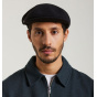 Black Jurancon Cap Beret - Heritage by Laulhere