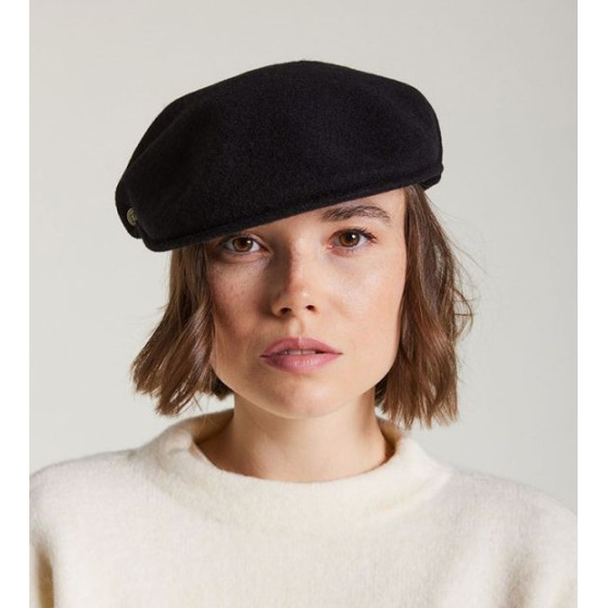 Béret Casquette Jurançon Noir - Héritage par Laulhère