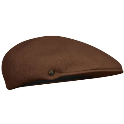 Brown Jurançon Cap Beret - Heritage by Laulhère   Reference: 22552| Chapellerie Traclet