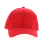 RED BASEBALL CAP 100% cotton