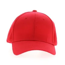 RED BASEBALL CAP 100% cotton