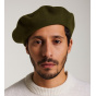 Béret Paris10 Kaki Foncé - Héritage par Laulhère