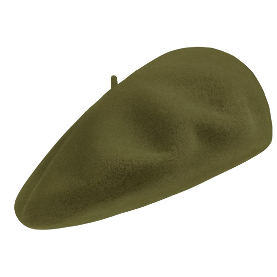 Béret Paris10 Kaki Foncé - Héritage par Laulhère