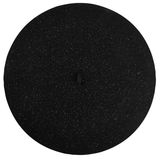 Béret Paris 10 Lurex Or Noir - Héritage par Laulhère