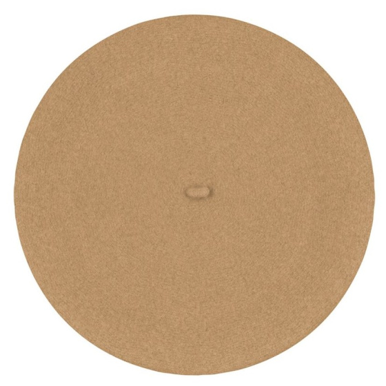 Sand Louvre Beret - Heritage by Laulhère