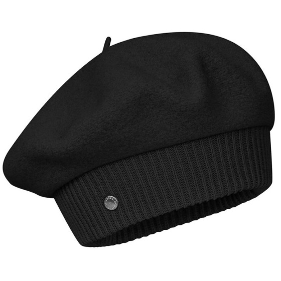 Black Louvre Beret - Heritage by Laulhère