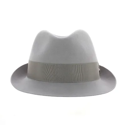 Chapeau Trilby Feutre Lapin gris - Fléchet