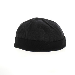 Docker 100% cotton beanie in 4 colors: red, black, gray, blue - Traclet