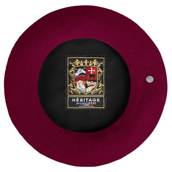 Béret L'Authentique Aubergine - Héritage par Laulhère