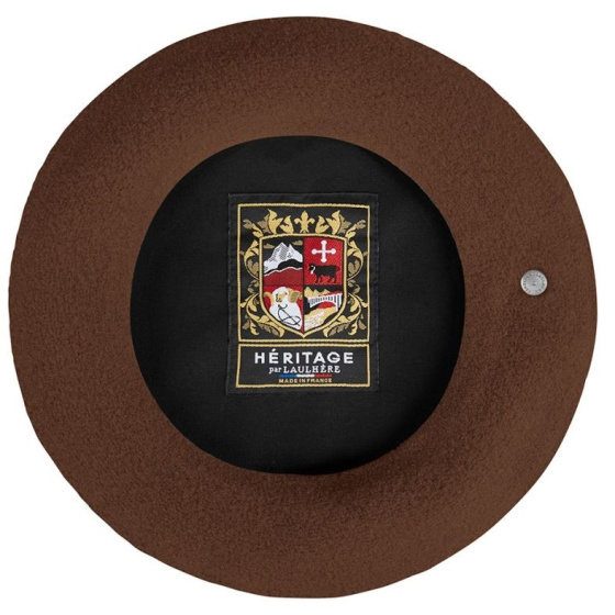 Béret L'Authentique Marron - Héritage par Laulhère