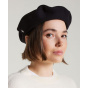 Black Basque Beret The Authentic by Heritage by Laulhère