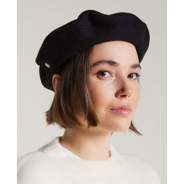 Black Basque Beret The Authentic by Heritage by Laulhère