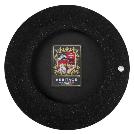 Béret L'Authentique Noir Lurex OR - Héritage par Laulhère