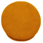 Ainhoa Turmeric Virgin Wool Cap - Laulhère