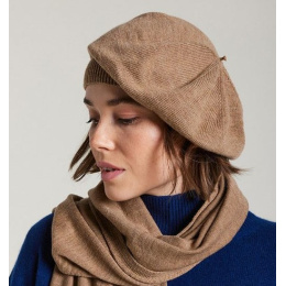 Bonnet & Béret Urbasa Laine Vierge Beige - Héritage par Laulhère