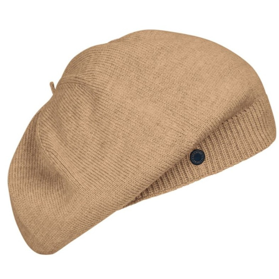 Urbasa Beanie & Beret Virgin Wool Beige - Heritage by Laulhère