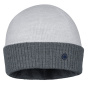 Mendia Bicolor Wool Beanie Grey - Laulhère