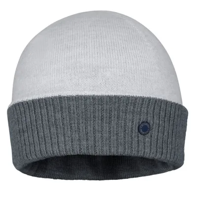 Mendia Bicolor Wool Beanie Grey - Laulhère Traclet Shop Reference: 22596 | Chapellerie Traclet