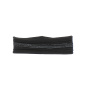 Bandeau 100% coton Noir - BeBeret (Couvre-Chef de Luxe)
