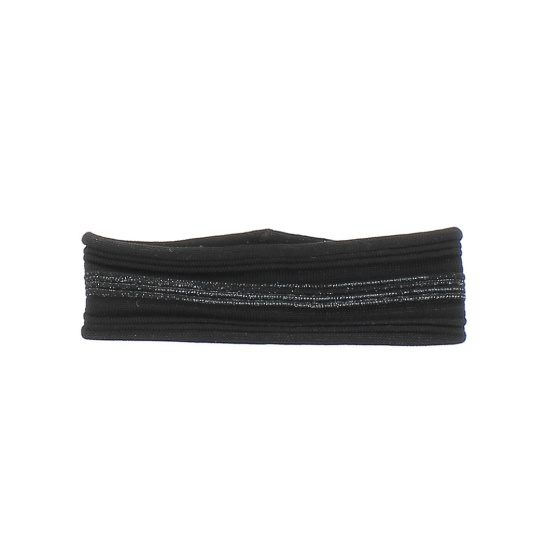 100% Cotton Black Headband - BeBeret (Luxury Headwear)
