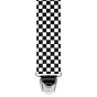 Black & White Checkered Suspenders - Traclet