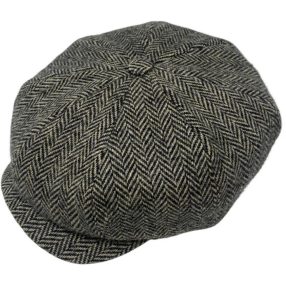 Casquette Irlandaise Carlow Laine Grise - Hanna hats Casquette Irlandaise Carlow Laine Grise - Hanna hats