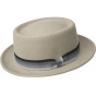 Chapeau Porkpie Klaxon Gris - Bailey