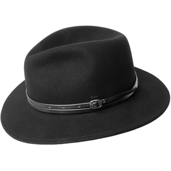 Chapeau Fedora Bair Feutre Noir - Bailey