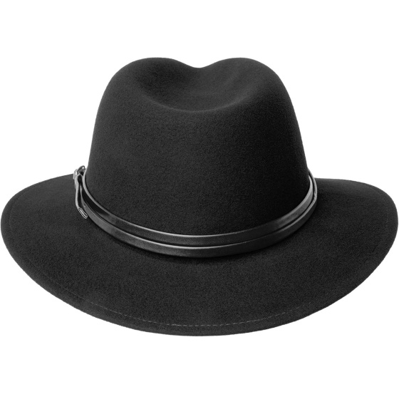 Chapeau Fedora Bair Feutre Noir - Bailey