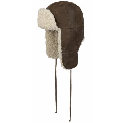 Chapka Winterfall Cuir Cognac - Stetson