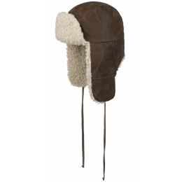 copy of Winterfall Leather & Black Rabbit Trapper Hat - Stetson