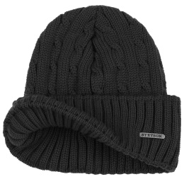 Bonnet Georgia Laine Noir - Stetson