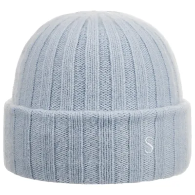 Surth Cashmere Beanie Blue - Stetson Reference: 22634| Chapellerie Traclet