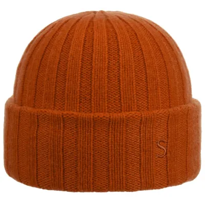Surth Cashmere Beanie Pumpkin - Stetson Reference: 22635| Chapellerie Traclet
