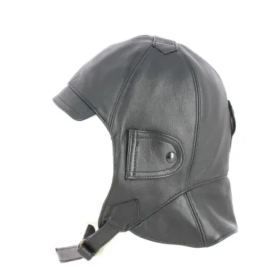 Leather Driving Helmet - Lock Hatters Reference: 1685 | Traclet Hat Shop