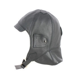 Leather Driving Helmet - Traclet