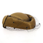 Prestige evening hat (in 4 colors pink/yellow/beige/brown) - TRACLET