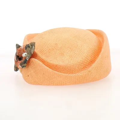 Tambourin de cérémonie saumon - Chapellerie TRACLET - France